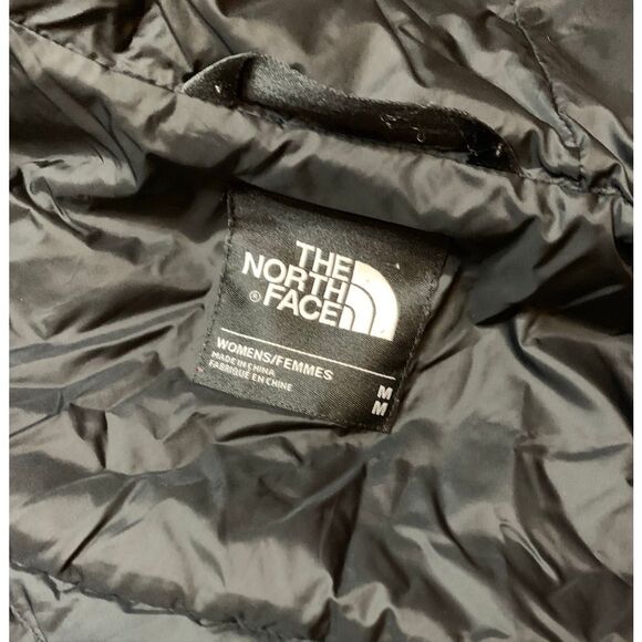 The North Face Karokora BLACK Down Parka PUFFER JACKET COAT sz M - Picture 2 of 6